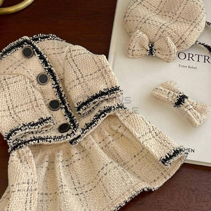 Classy Tweed Dress