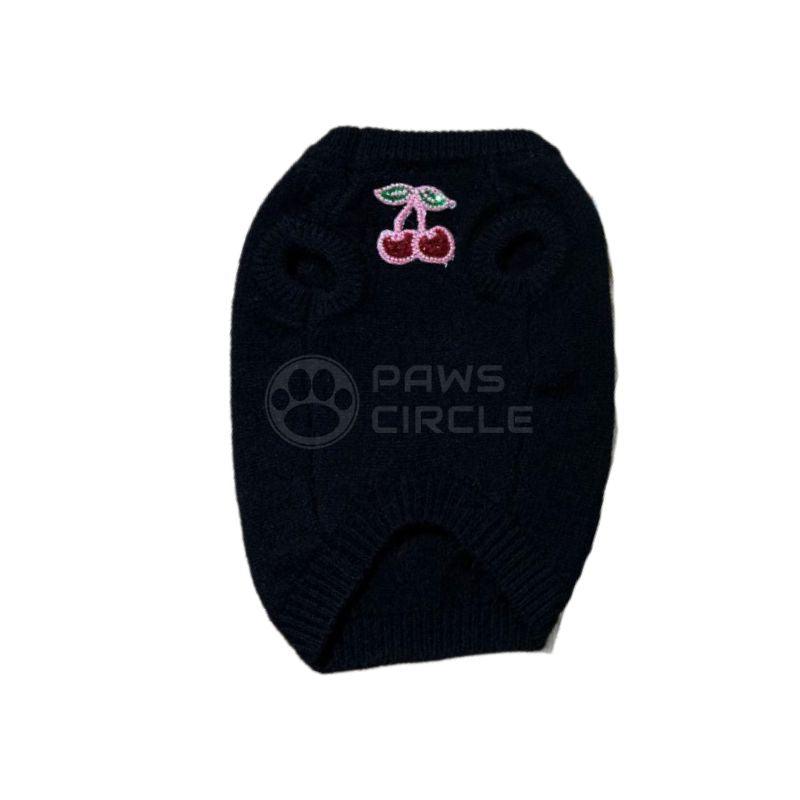 black miu miu sweater for dog