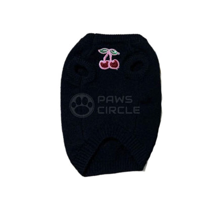 black miu miu sweater for dog