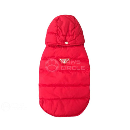 Puffer Coat with Hood