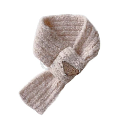 Prada knit scarf for dog