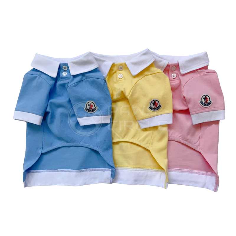 moncler polo tee for dogs