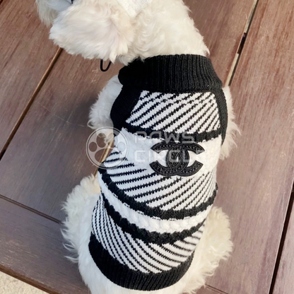 dog knit tank top