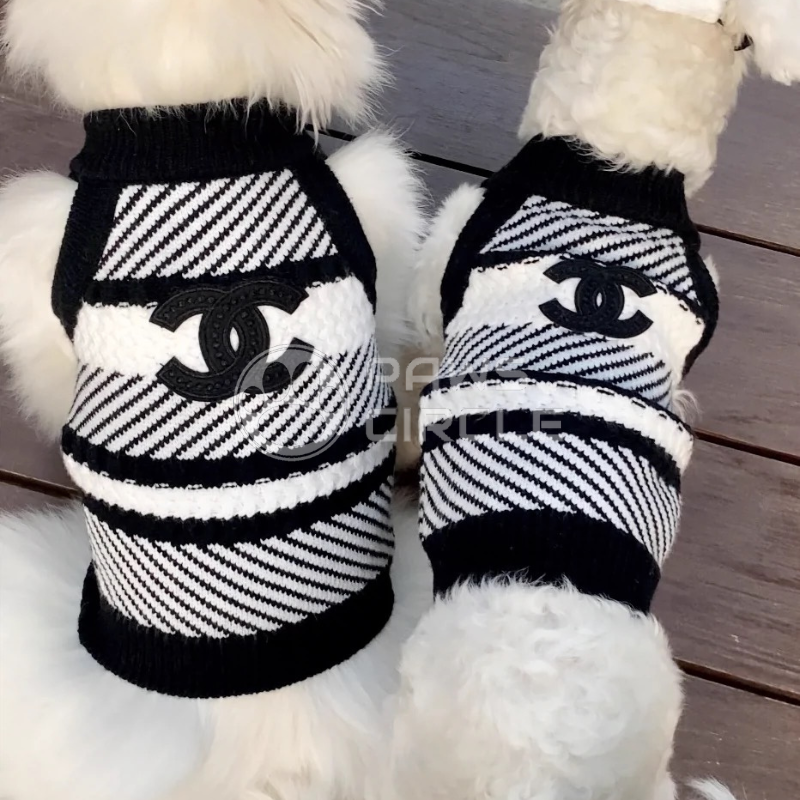 dog knit tank top