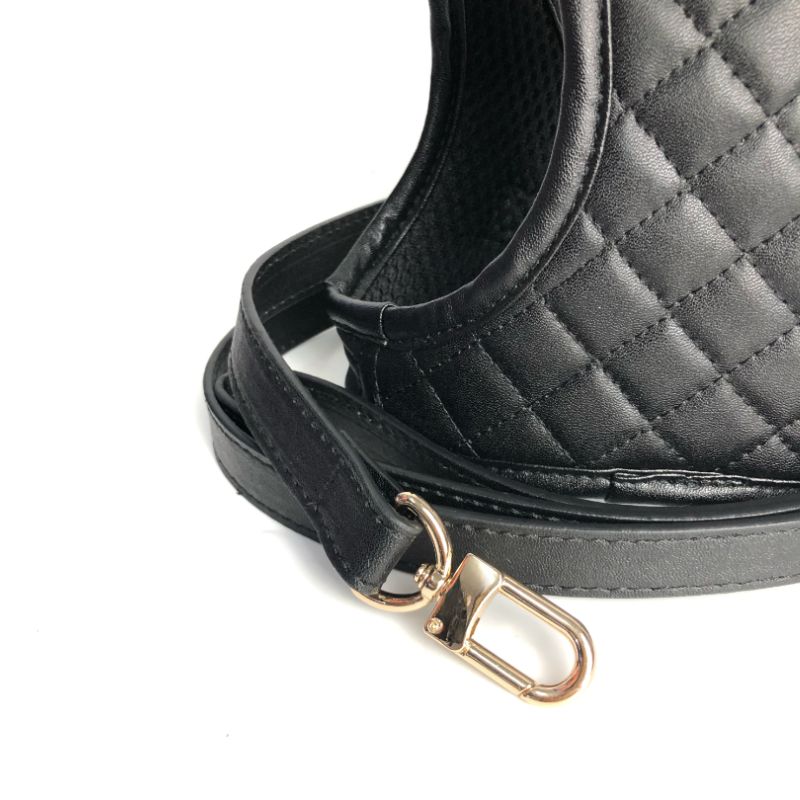quilted leahter DOG HARNESS AND LEASH