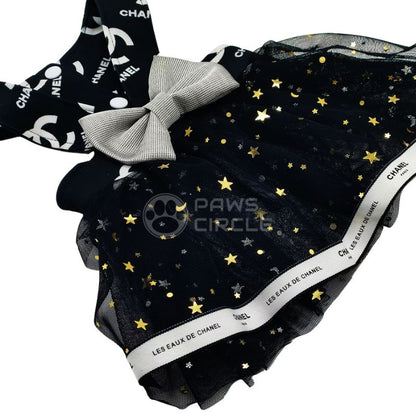 Starry tutu dress for pet
