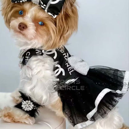 Starry tutu dress for pet