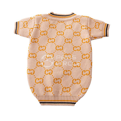Bones Monogram Dog Cardigan