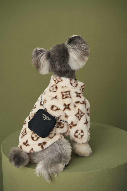 Classic Faux Fur Dog Coat