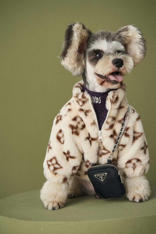 Classic Faux Fur Dog Coat
