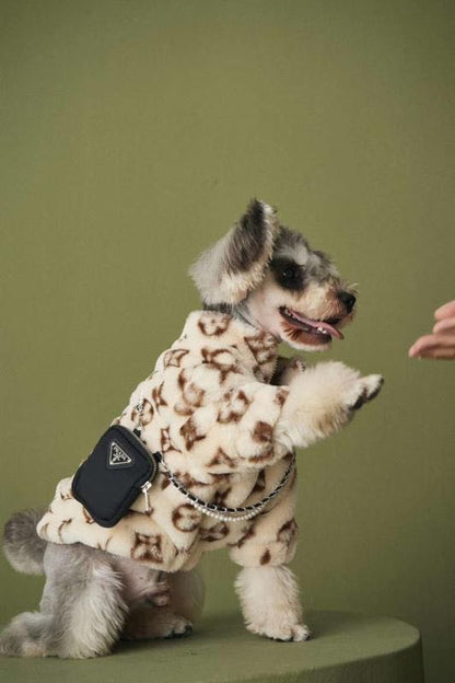 Classic Faux Fur Dog Coat