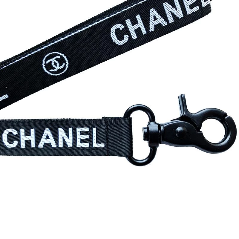 black colour dog collar and leash