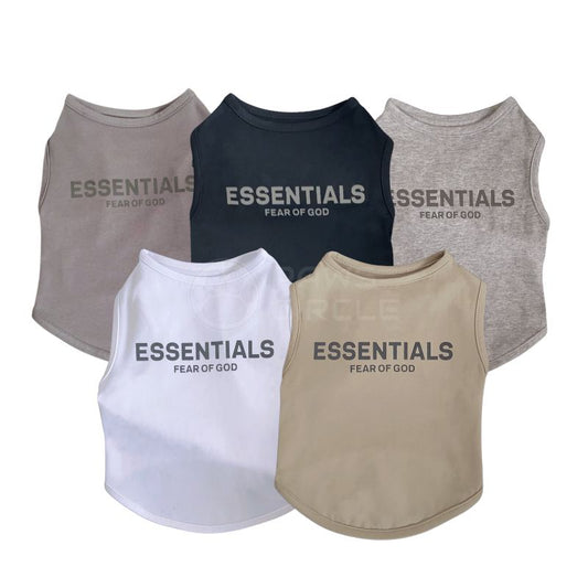streetwear tank top for dogs