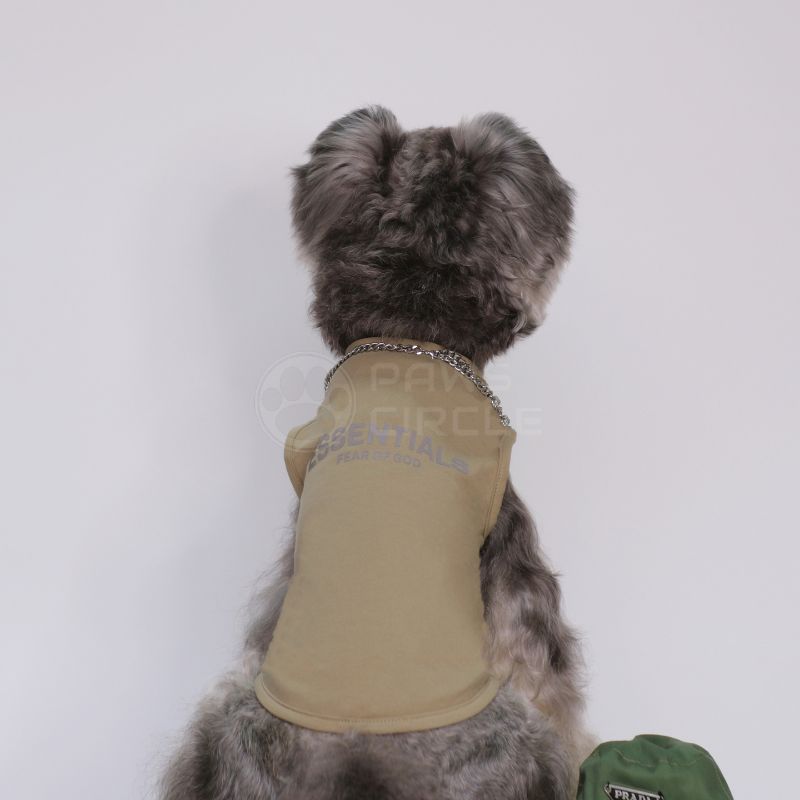streetwear tank top for dogs