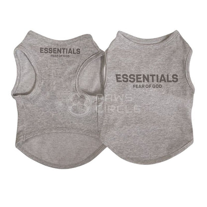 streetwear tank top for dogs