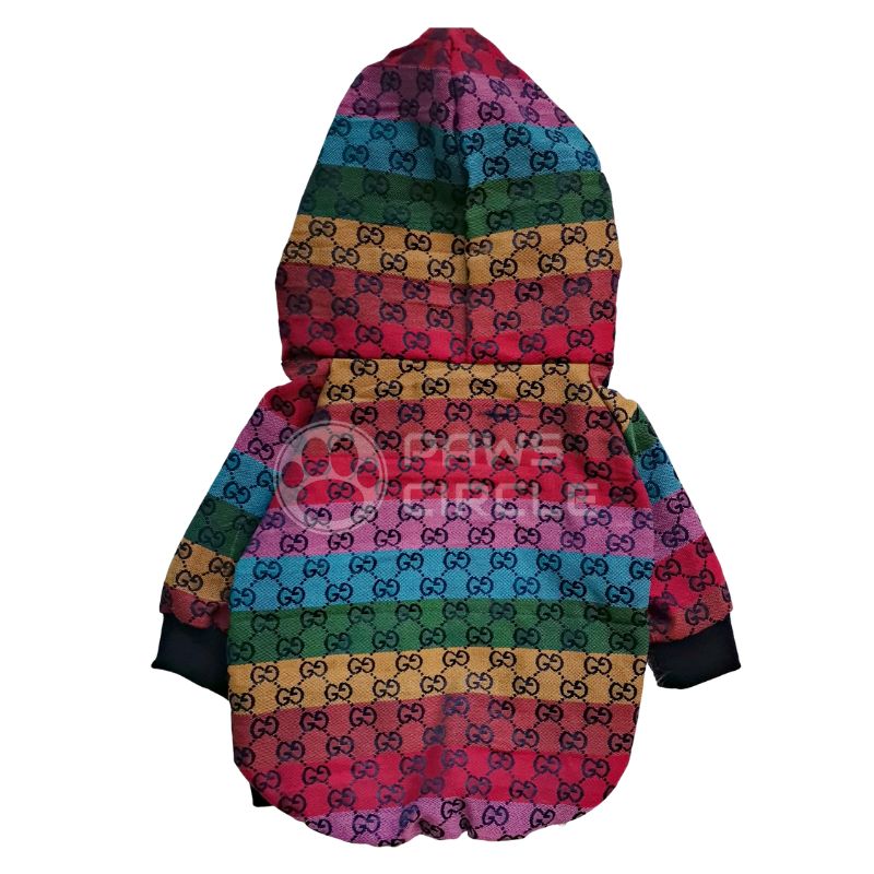 monogram dog jumper