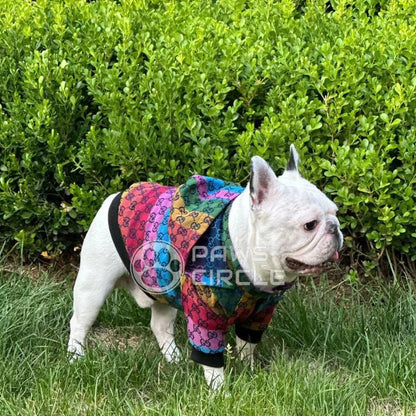 monogram dog jumper