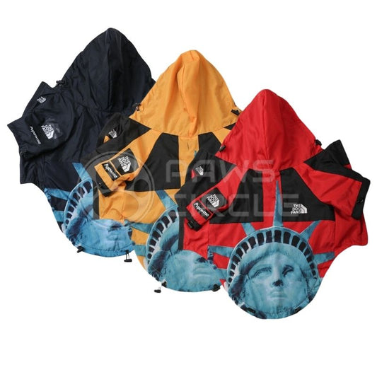 liberty graphic dog windbreaker