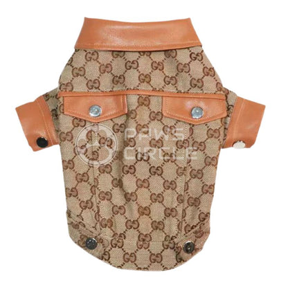Monogram GG Leather Jacket