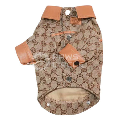Monogram GG Leather Jacket