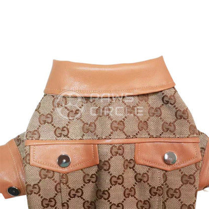 Monogram GG Leather Jacket