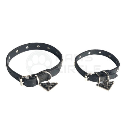 Prado Paw Studded Collar & Leash