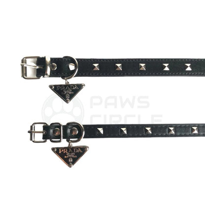 Prado Paw Studded Collar & Leash