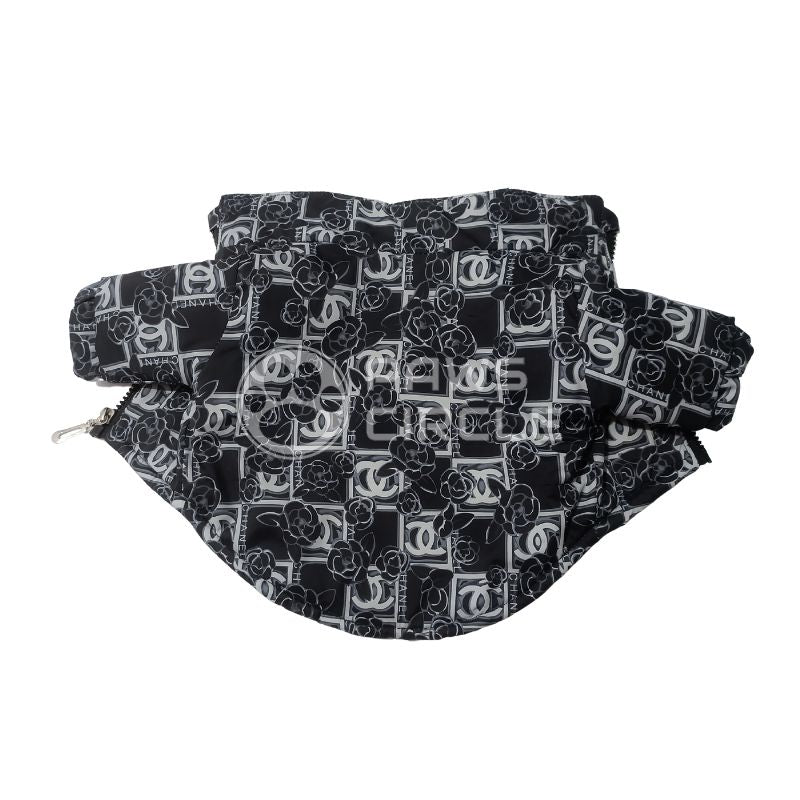 rose graphic dog jacket