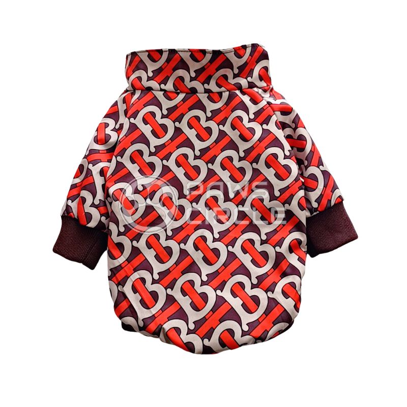 tb monogram jacket for dog