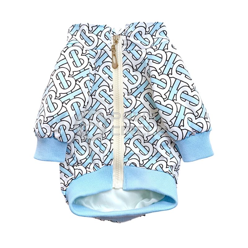 tb monogram jacket for dog
