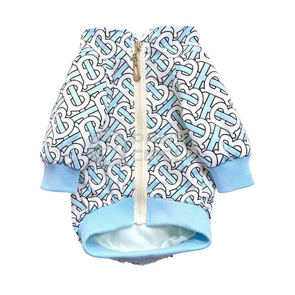 tb monogram jacket for dog
