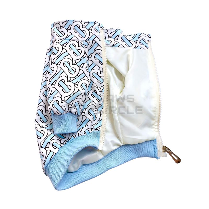 tb monogram jacket for dog
