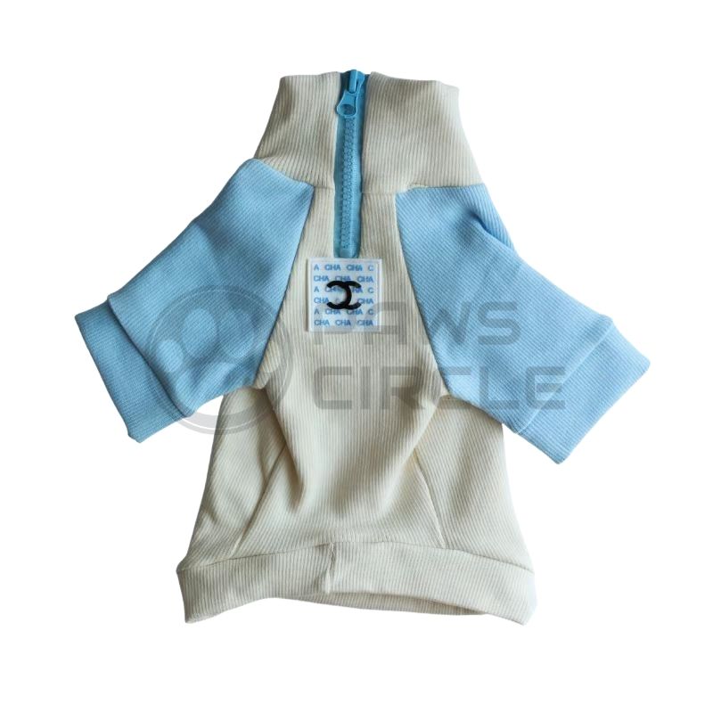 turtle neck dog sweater