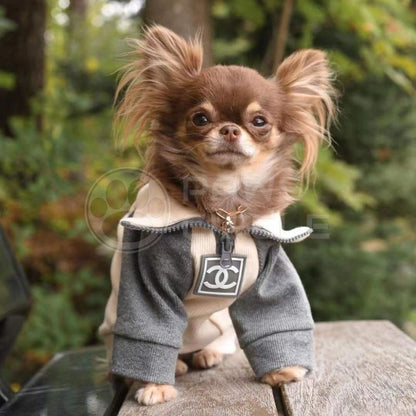 turtle neck dog sweater