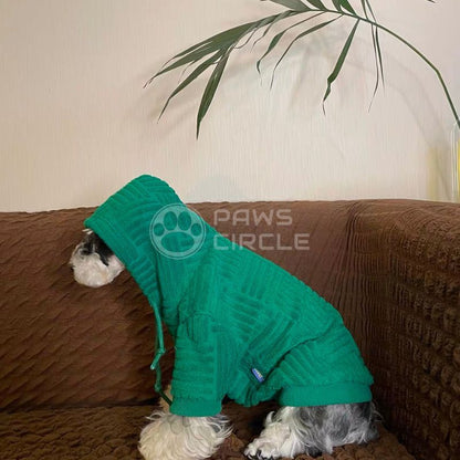 bottega dog hoodie