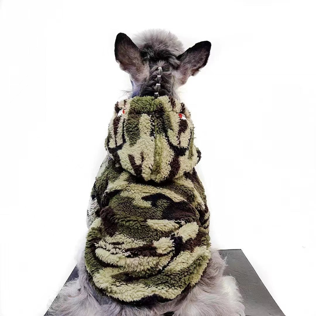 soft fleece jacket for dog