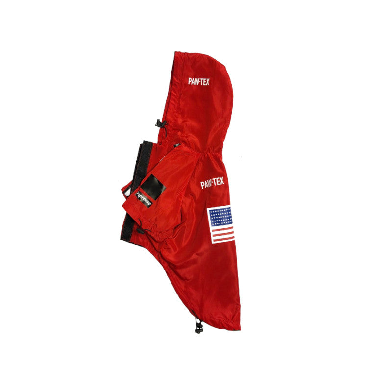 supreme north face raincoat for dog
